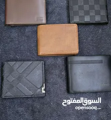  6 محافظ  جلد ماركه وكاله جديد للبيع بسعر مغري