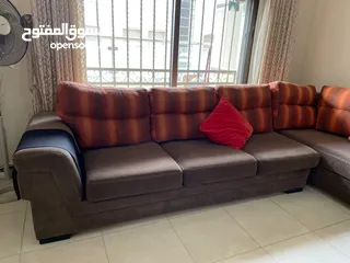  3 كنب زاويه corner بحاله جيده جدا