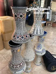  3 طبله جوهره الفن الاصليه الختم الذهبي مقاس 22  مع حقيبه اصليه جوهره الفن وغطاء