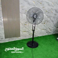  11 مروحة 7 شفرات ناشونال الاصليه 7 فراشات 16 انش 4 سرعات تايمر كفاله 3 سنوات ماتور نحاس 100٪