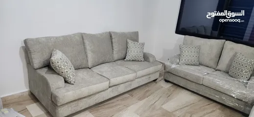  3 طقم كنب قعده جديد