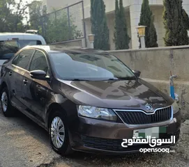  1 سكودا رابيييد 2018 بنزين اتومات سعررر فررروم