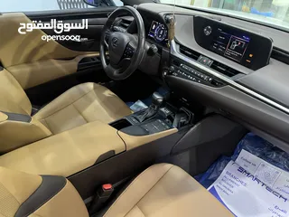  6 لكزس ES 350 بداخلية زعفراني وكالة 2020 فل اوبشن قمة فالنظافة بجادث بسيط