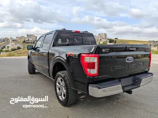  5 Ford F-150 2021 Lariat ( Gasoline )   powerboost 4x4 فورد f150 موديل 2021 بحالة ممتازة