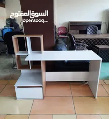  13 مكتب للدراسة مع رفوف عدة الوان توصيل مجاني داخل عمان والزرقاء لامينيت للأثاث المكتبي