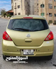  4 نيسان تيدا NISSAN TIIDA موديل 2008 متور 1800cc راكب جديد  جير عادي