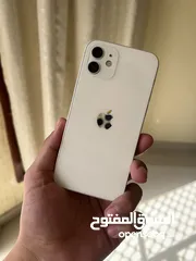  2 Iphome 12 white 128gb for sale ايفون 12 للبيع
