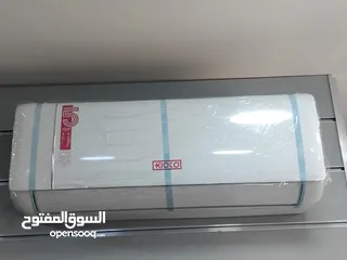  1 مكيف KIOCO واحد طن موديل 2025 اعلا نسبة توفير 65٪؜ شامل التركيب