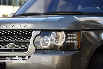  7 رنج روفر فوج سوبرشارج 2008 بحالة الوكالة Range Rover Vogue Supercharged