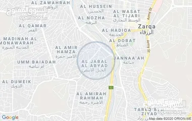  13 ارض تجاري مع طابقين مع مخزنين-الزرقاء-الجبل الابيض (كلو مفروز) قوشان مستقل-كاش فقط لا يتوفر تقسيط...