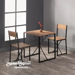 2 طاولة كع كرسيين