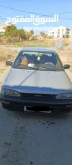  1 تويوتا كورولا للبيع  موديل :1989 محرك 1400cc