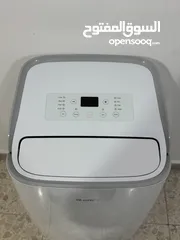  6 جري مكيف متنقل 1 طن مستعمل شبه جديد مع كل توابعه و ريموت تحكم + تحكم عبر الواي فاي
