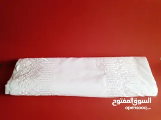  1 12 متر قماش ستائر ترجال حلية برودريه فرنساوى اصلى - ستارة