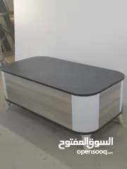  14 طاولات وسط خشب لامنيت 18م الون   متعددة تفصيل حسب الطلب والمقاس مكون من ثلاث قطع