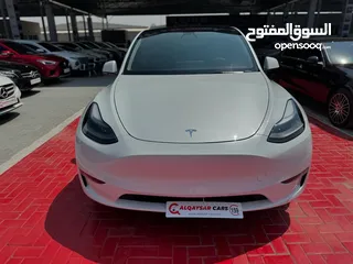  1 TESLA Y  LONG RANGE  DUAL MOTOR  32.600KM