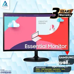  1 شاشة سامسونج Monitor Samsung 24 inch بافضل الاسعار