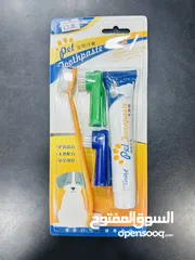  2 معجون اسنان للقطط والكلاب
