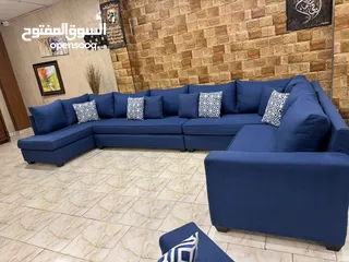  7 طقم كنب 11مقعد. كوالتي. عالي مصنوع من اجود انواع الخشب السويد الصلد بالكامل اسفنج عالي