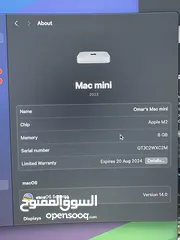  6 Mac Mini M2 8gb ram / 500gb