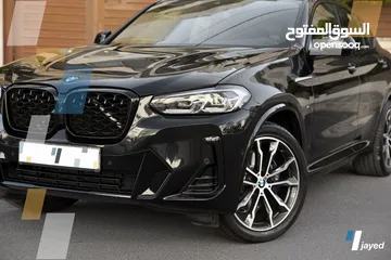  2 BMW X4 M package 2022  وارد الوكاله عداد 55000 كم للبيع أو بدل بسياره