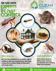  3 خدمة مكافحة حشرات الصراصير والقوارض والفئران بالرماح بمسقط شركة مكافحة الحشرات