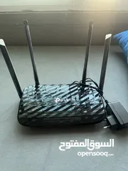  1 راوترtp link c6 archer مستعمل وكالة 5g