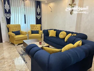  3 طقم كنب فاخر 7 مقاعد