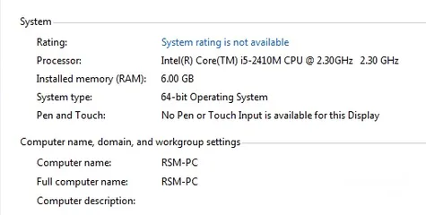  5 DELL 5110 core i5 الجيل الثاني رام 6 هارد 500 كارت شاشة خارجي حجم الشاشة 15.6