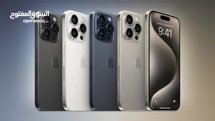  3 ايفون 15 برو ماكس 256 جيجا جديد كفالة الشرق الاوسط جميع الالوان // iPhone 15 Pro MaX