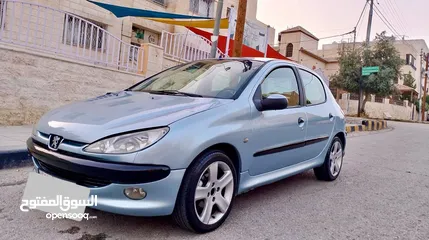  2 بيجو 206 موديل 2005