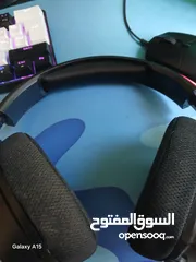  9 سماعة الألعاب Hyperx cloud ii  أحمر مع سماعةnubwo n13