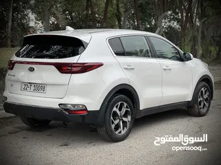  5 كيا سبورتج 2022 Lx للبيع لون ابيض