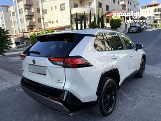  4 تويوتا راف فور 2023 SE جمرك اليوم فحص كامل عداد قليل بطارية ليثيوم4/4