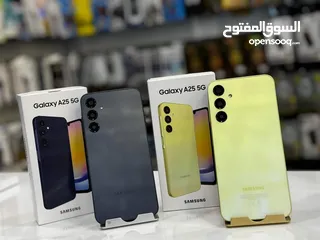  6 جديد Samsung A25 5G رام 16 جيجا 256 مكفول سنة هدية كفر ولزقة وشاحن الاصلي متوفر توصيل