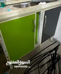  2 كاونتر مطبخ مع سنك