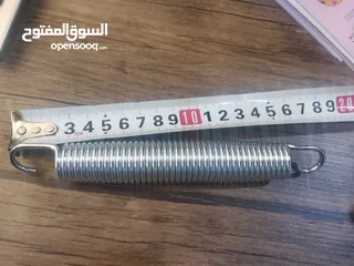  4 زنبركات ترامبولين 16.50 سم مستورد ومتوفر كافة قطع غيار ترامبولين وسوفت بلي
