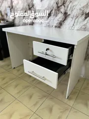  7 حرقناااا الاسعار للموظفين و الطلاب بأقل تكلفه وفرنالك مكتب 120*60 باجمل التفصيلات خشب مكفول مستورد