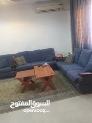 9 طقم كنب مورس عشر مقاعد تنتين ثلاثية وأربعة مفردة خشب زان تقيل بحالة جيدة