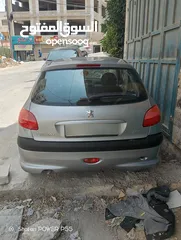  4 سيارة بيجو للبيع بحالة ممتازة السيارة جديده وكلشي فيها بالنايلون