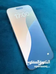  2 ايفون 16 بروماكس 512 اسود تيتانيوم  بحالة الوكاله