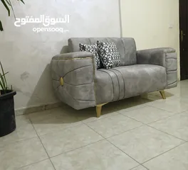  6 طقم كورنر Spider تفصيل خشب لاتيه وسويد