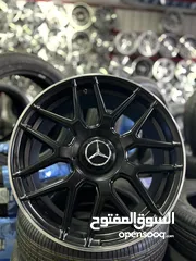  3 :- جنط مرسيدس  :- قياس 18 انش :- مستعمل بحالة الوكالة