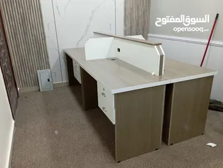  25 بارتيشن موظفين / ورك ستيشن رباعي  سداسي ثماني حسب الطلب من المصنع مباشرة