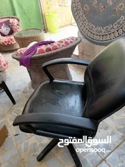  1 كرسي مكتب متحرك