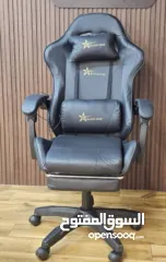  8 كرسي الجيمنج مع المساج الاصلي Black Star