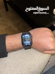  3 Apple Watch Series 5 44m   with the   Original package   and 4 straps and a pice for the charger