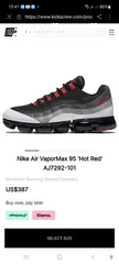  8 nike air vapormax 95 size 38 from USA
