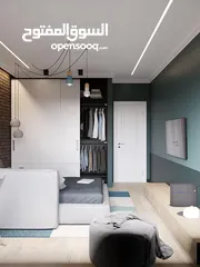  18 تصميم داخلي 3D وإشراف وتنفيذ