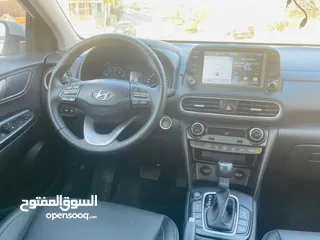  5 هيونداي كونا 2020 اعلى فئة فل اضافات مع فتحة بحالة الوكالة عداد قليل اصلي ولاغرام بوية